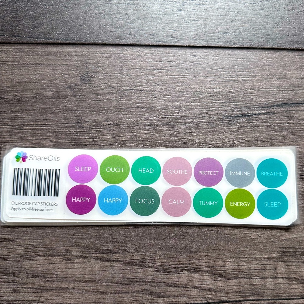 Doterra oil stickers - qty: 12. Emotional Blends